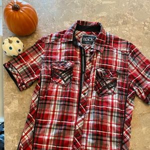 Men’s casual Buckle shirt